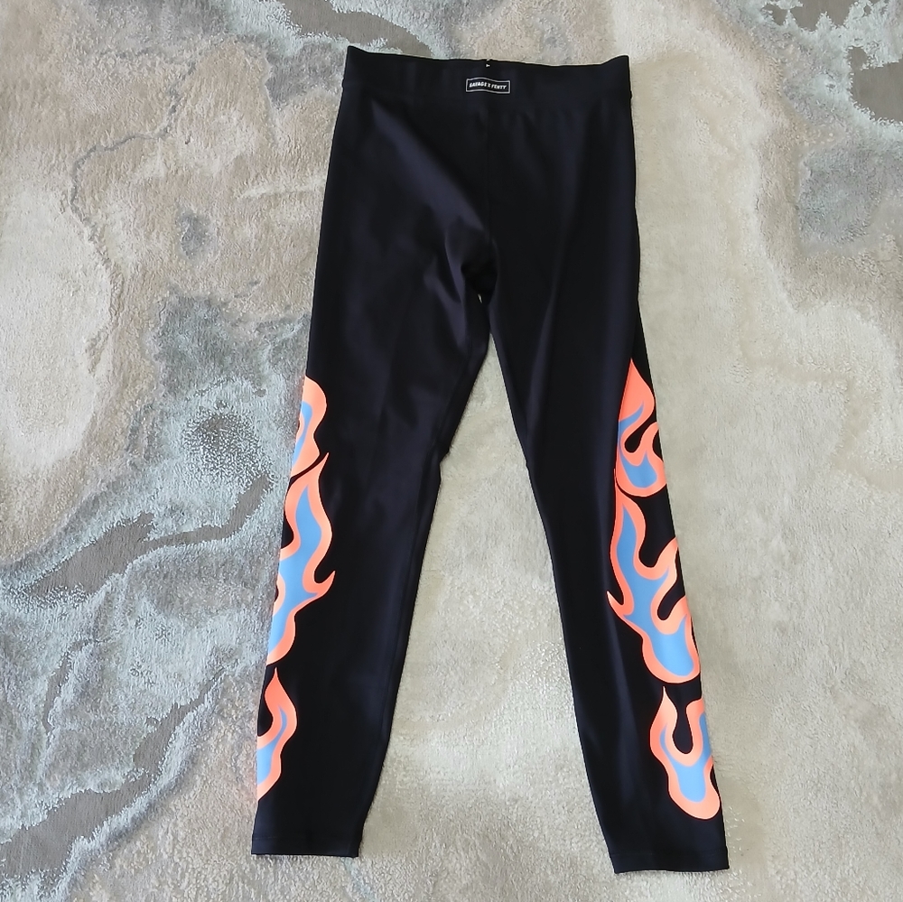 NWT Savage X Fenty Racer‎ X High-Waist Legging in Black